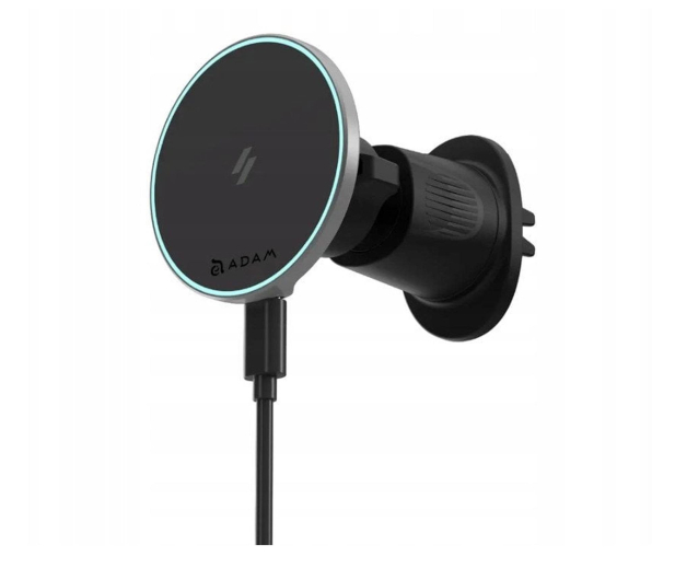 ADAM elements Magnetic Wireless Car Charger CQ1 15W/10W/7.5W/5W - Black APAADCQ1BK - 1352320 - zdjęcie 3